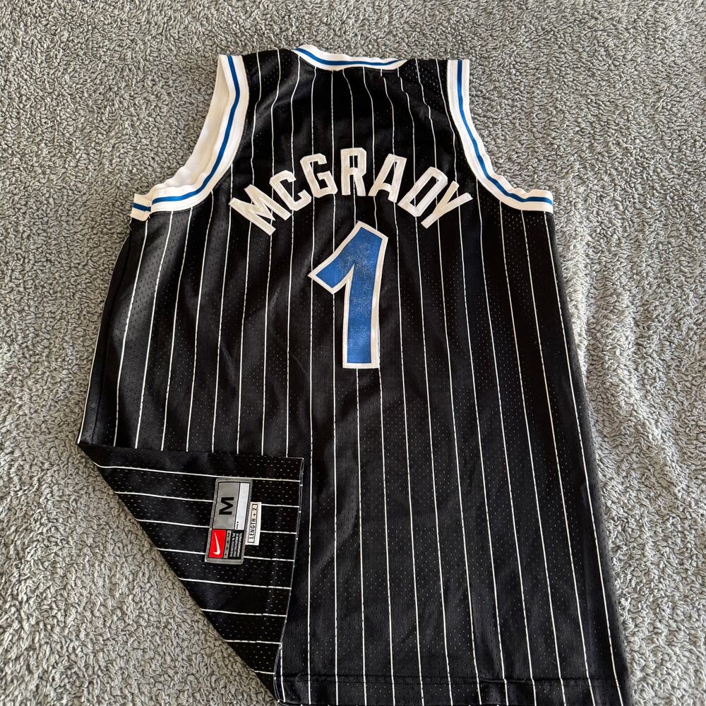 Authentic Nike 2003 Tracy McGrady NBA Orlando Magic Swingman Jersey Size M 89-90 - Picture 9 of 12